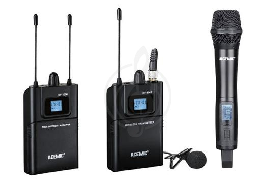 Микрофон для видеокамеры Микрофоны для видеокамер ACEMIC Acemic DV-200H+L - Накамерная микрофонная система DV-200H+L - фото 1