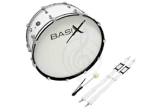 Маршевый барабан Basix Marching Bass Drum 26х12" - Маршевый бас барабан, BASIX Marching Bass Drum 26х12" в магазине DominantaMusic - фото 1