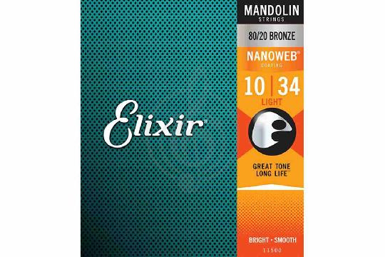 Изображение Elixir 11500 NANOWEB - Комплект струн для мандолины