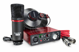 Комплект для звукозаписи Комплекты для звукозаписи Focusrite FOCUSRITE Scarlett Solo Studio 2nd Gen - Аудиоинтерфейс - фото 1