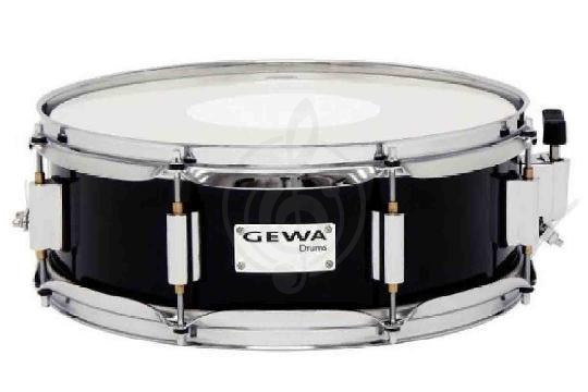 Изображение GEWA Marching Small Drum Birch Black Chrome - Маршевый барабан малый