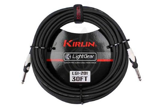  Jack-Jack инструментальный кабель Kirlin Kirlin LightGear - LGI-201/10m - Инструментальный кабель джек-джек 6,5 мм LGI-201/10m - фото 1