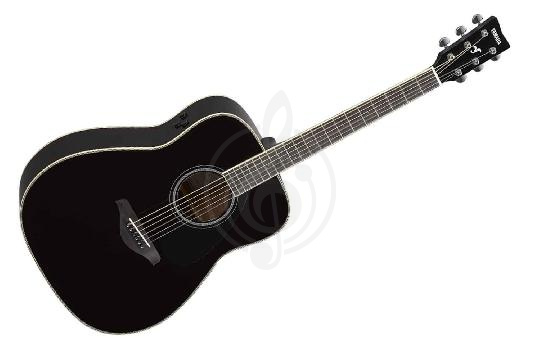 Трансакустическая гитара Трансакустические гитары Yamaha YAMAHA FG-TA BLACK - трансакустическая гитара FG-TA BLACK - фото 1